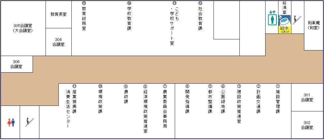 3階フロアマップ
