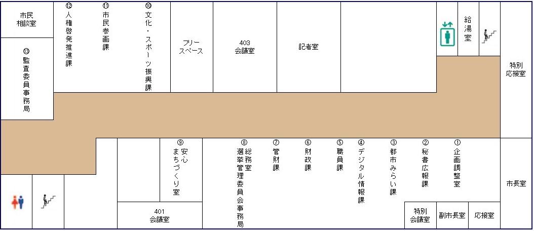 4階フロアマップ