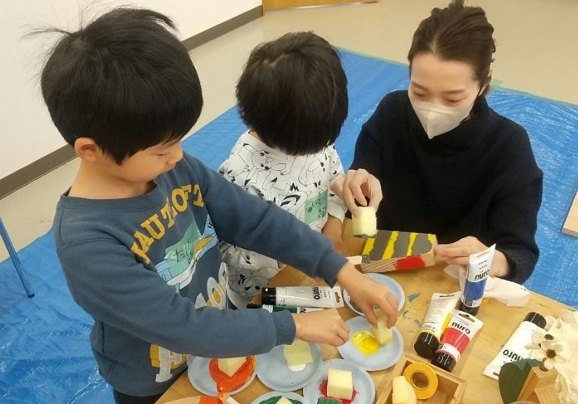 一輪挿しづくりワークショップ