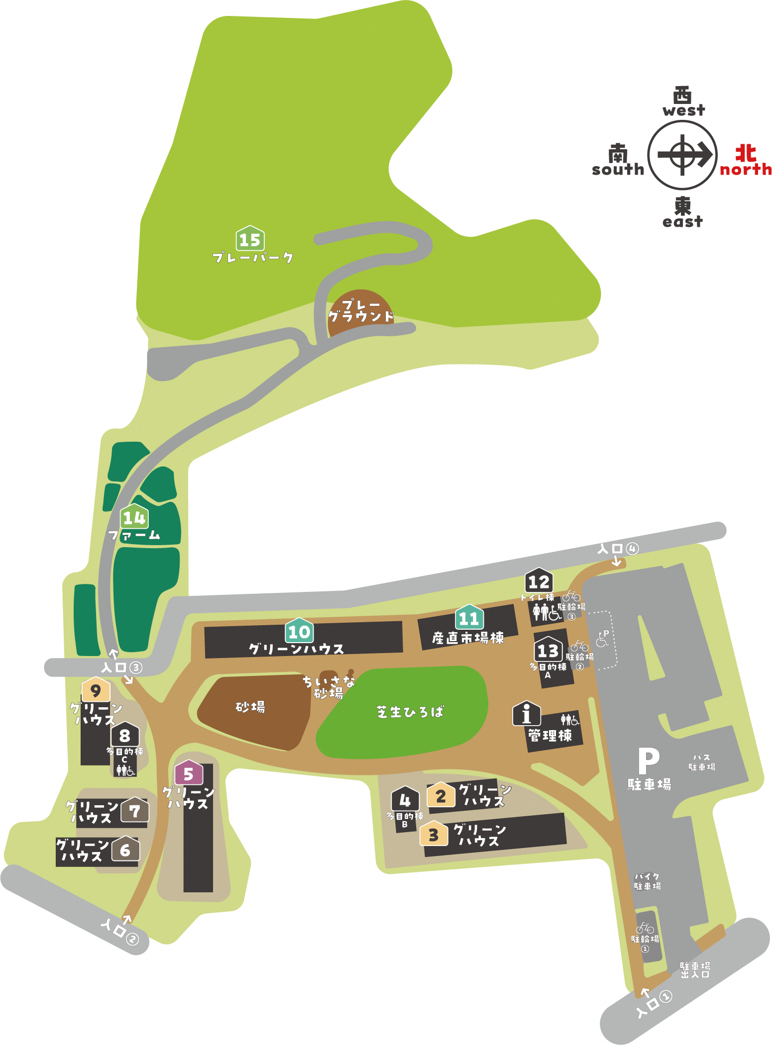 園内マップ