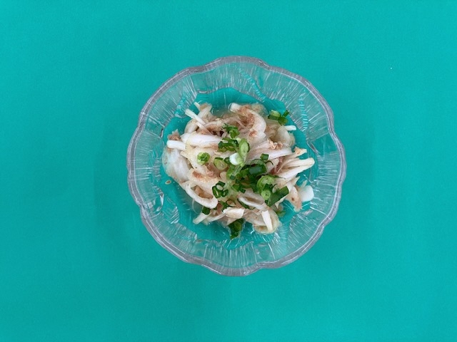 新玉葱とツナのマリネ